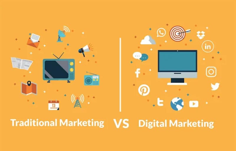 تفاوت بازاریابی دیجیتال و سنتی چیست؟