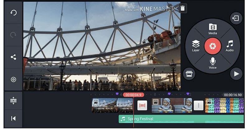 اپلیکیشن KineMaster برای ساخت تیزر تبلیغاتی